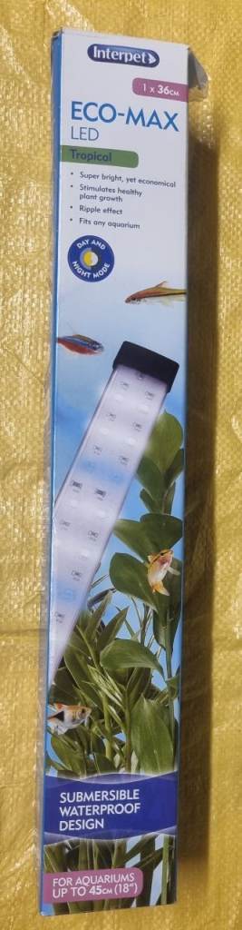 Interpet evo-max led light 36 cm long