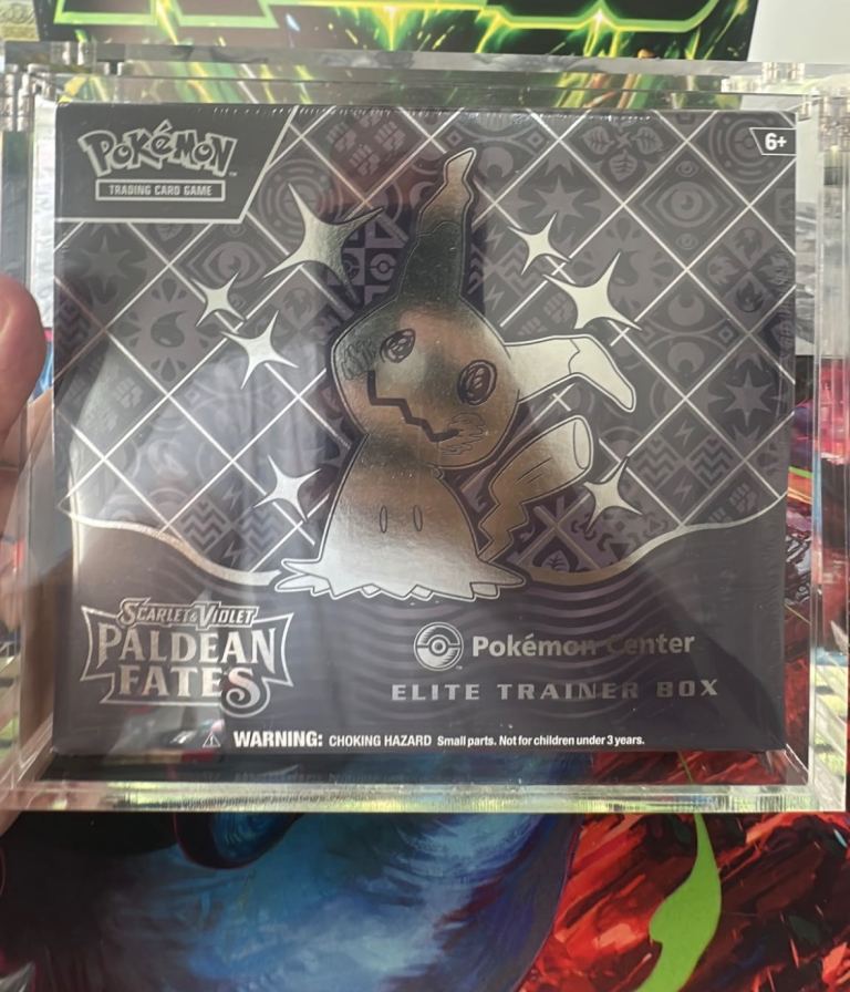 Pokémon Center Elite Trainer Box: Paldean Fates - New & Sealed