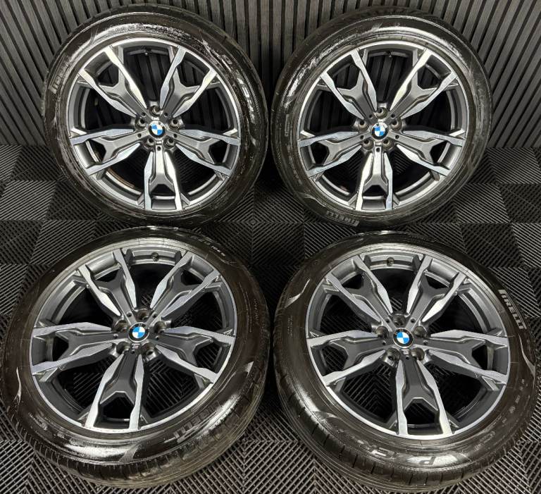 20'' GENUINE BMW X3 X4 G01 G02 787 M SPORT ALLOY WHEELS TYRES ALLOYS