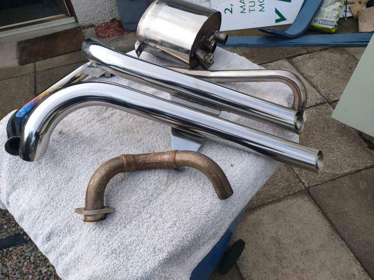 Stainless steel exhaust system 