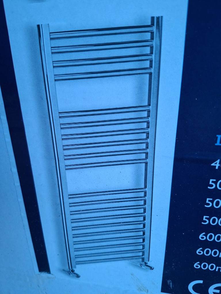 Towel radiator chrome