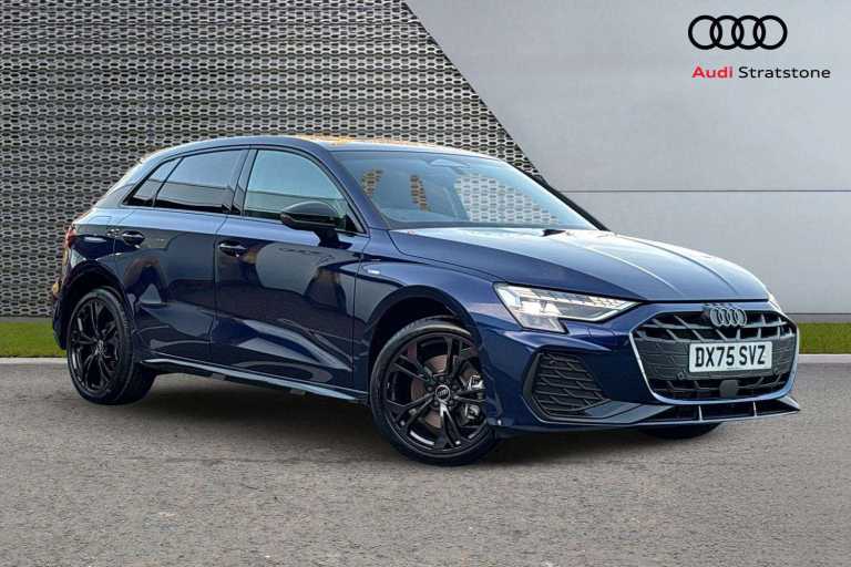 2025 Audi A3 1.5 TFSI e 204 Black Edition 5dr S Tronic Hatchback Plug-In Hy Automatic