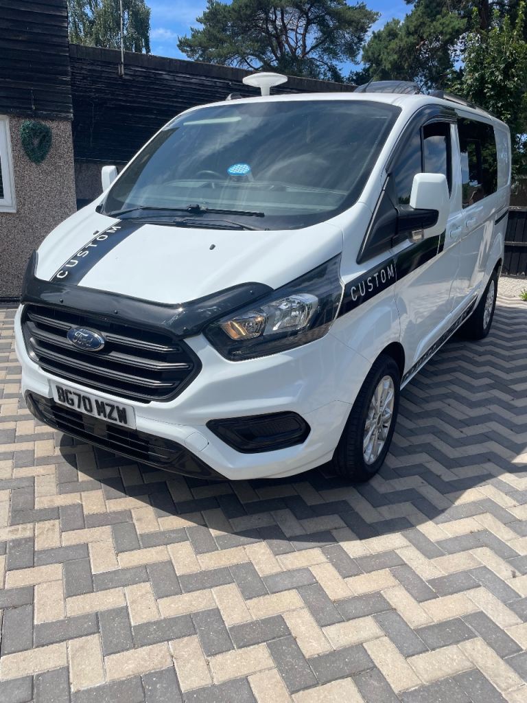 2020 70 PLATE TRANSIT CUSTOM CAMPER VAN BRAND NEW CONVERSATION 96K HPI CLEAR