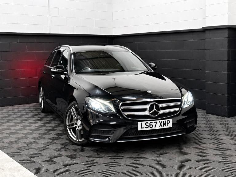 2017 67 MERCEDES BENZ E220d AMG LINE ESTATE 2.0 DIESEL BLACK 194BHP EURO 6