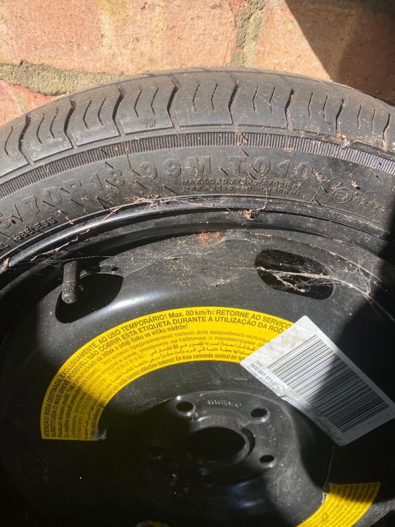 Octavia size space saver wheel