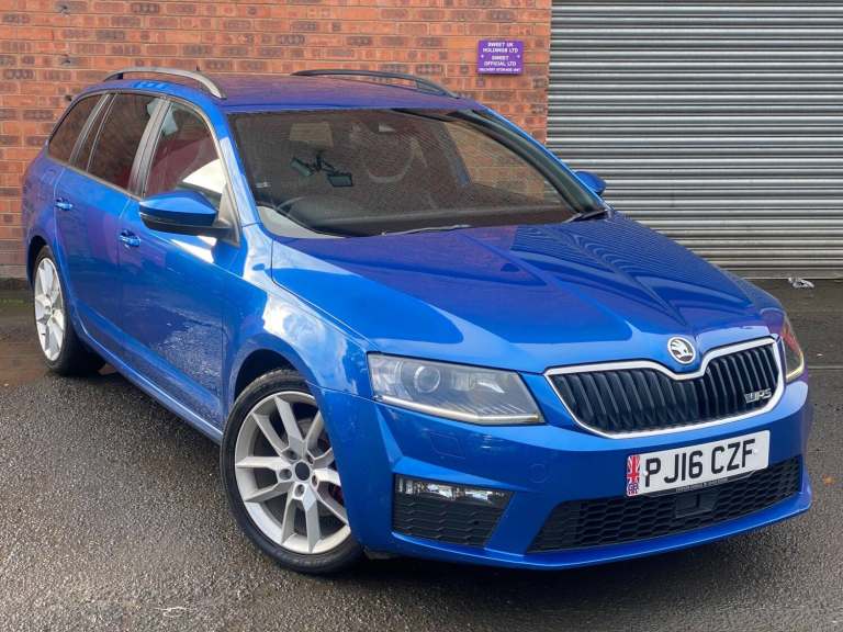 2016 Skoda Octavia 2.0 TDI CR vRS 5dr DSG 4x4 ESTATE DIESEL Automatic