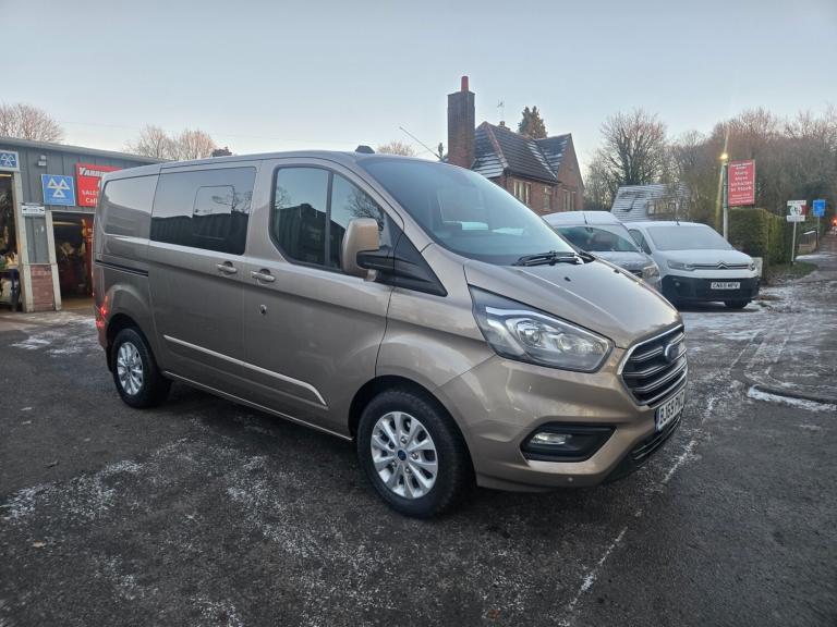 2019 Ford Transit Custom 2.0 EcoBlue 130ps Low Roof D/Cab Limited Van PANEL VAN Diesel Manual