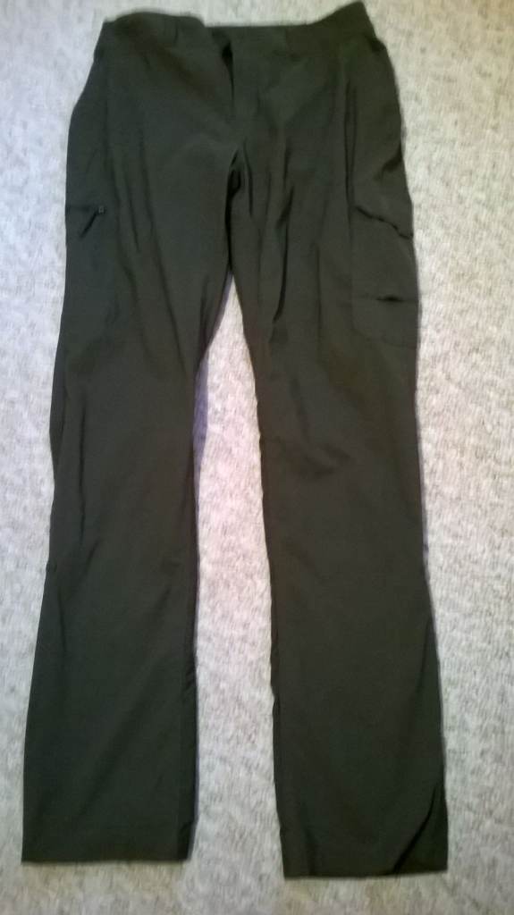 THE NORTH FACE CARGO TROUSERS KHAKHI GREEN FREE POST