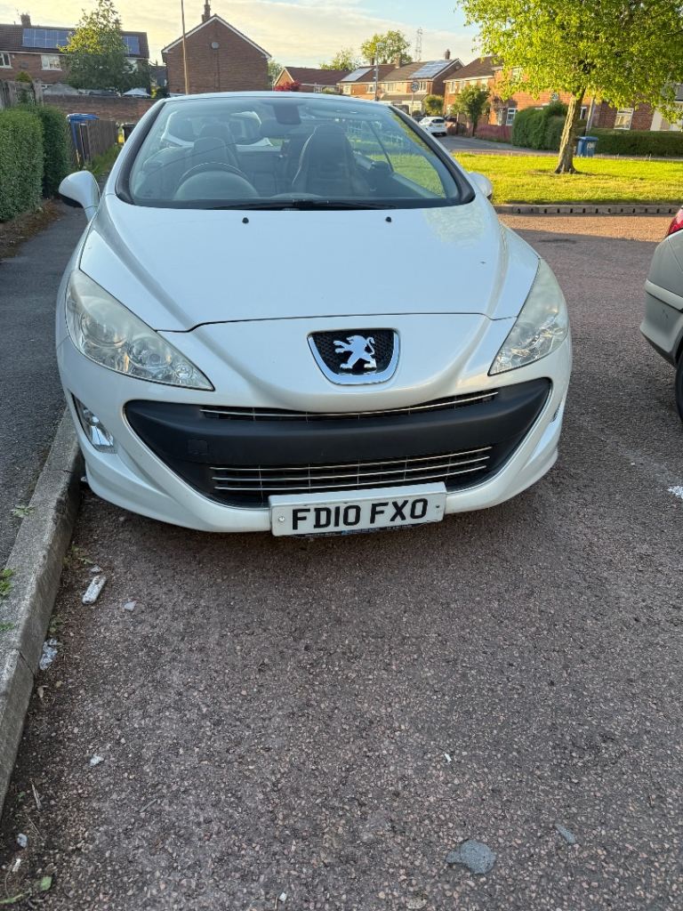 Peugeot, 308, Convertible, 2010, Manual, 1598 (cc), 2 doors