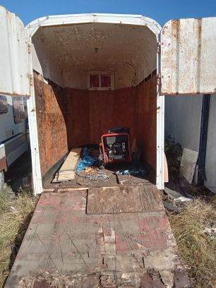 Large Metal Trailer / Storage Unit – Needs Work