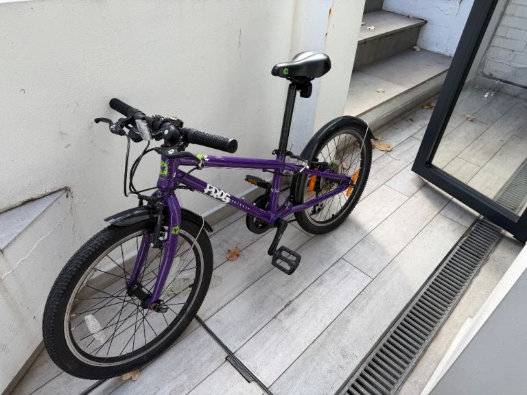 Frog Kids Bike - size 52 Purple, Good Condition