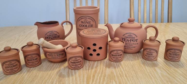 Henry Watson pottery kitchen accessories 