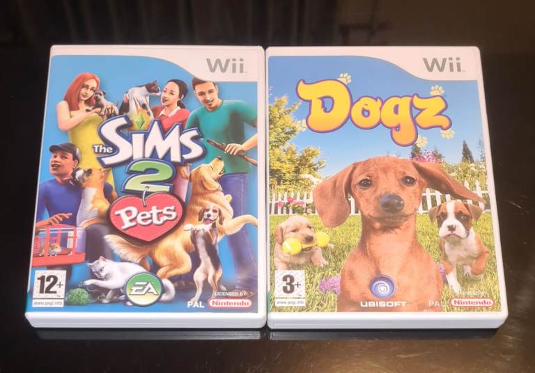 Nintendo Wii The Sims 2 Pets & Dogz Games