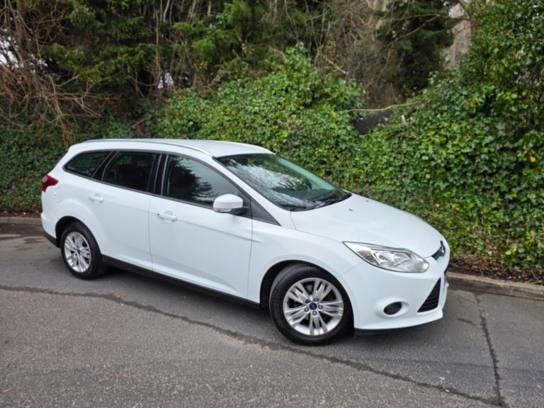2014 63 FORD FOCUS 1.6 TDCI EDGE WHITE ESTATE DIESEL MANUAL EX POLICE