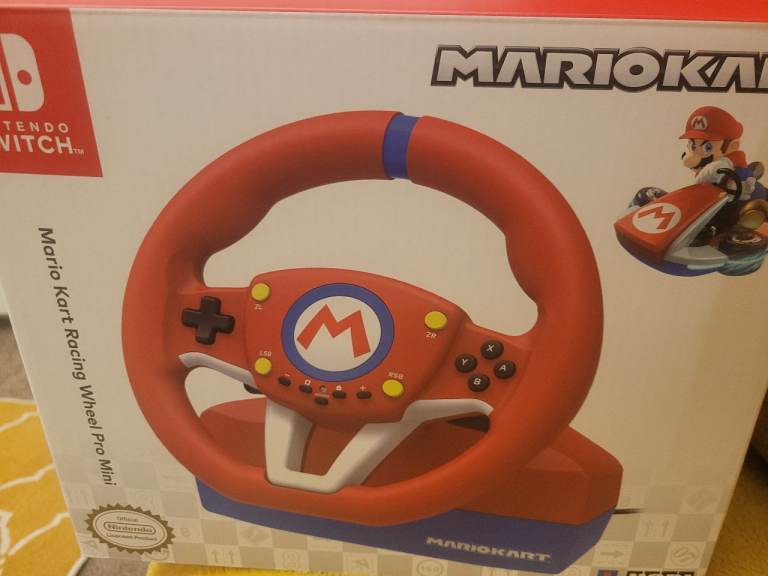Official Nintendo Mario Steering wheel 
