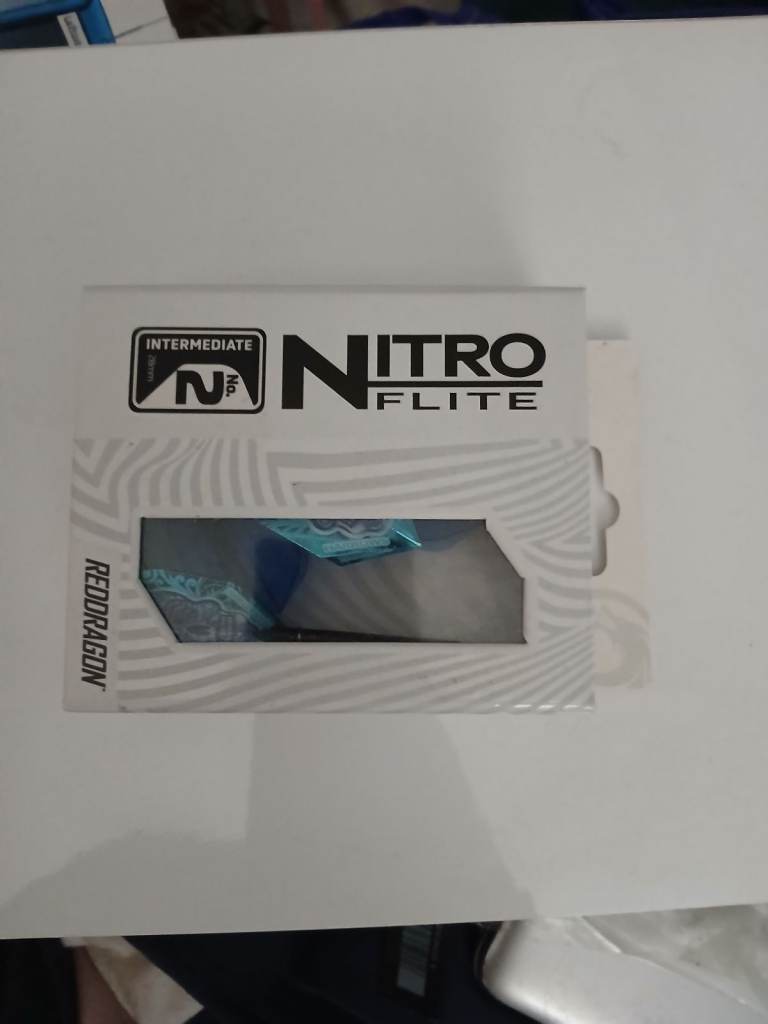 Red Dragon Nitro Flite Intermediate Dart Flights – Blue