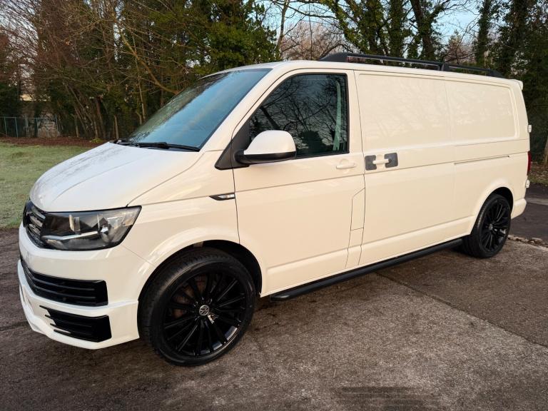 2019 VOLKSWAGEN TRANSPORTER T6 TDI STARTLINE LWB IN CANDY WHITE - EURO SIX -
