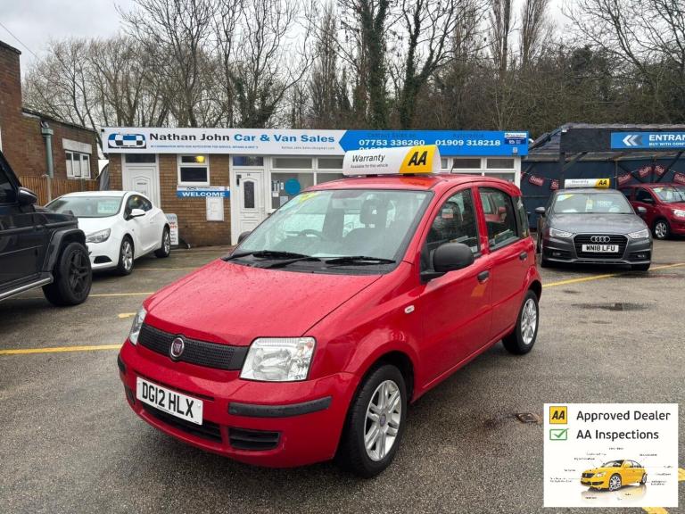 2012 Fiat Panda 1.2 MyLife Hatchback 5dr Petrol Manual (113 g/km  60 bhp)