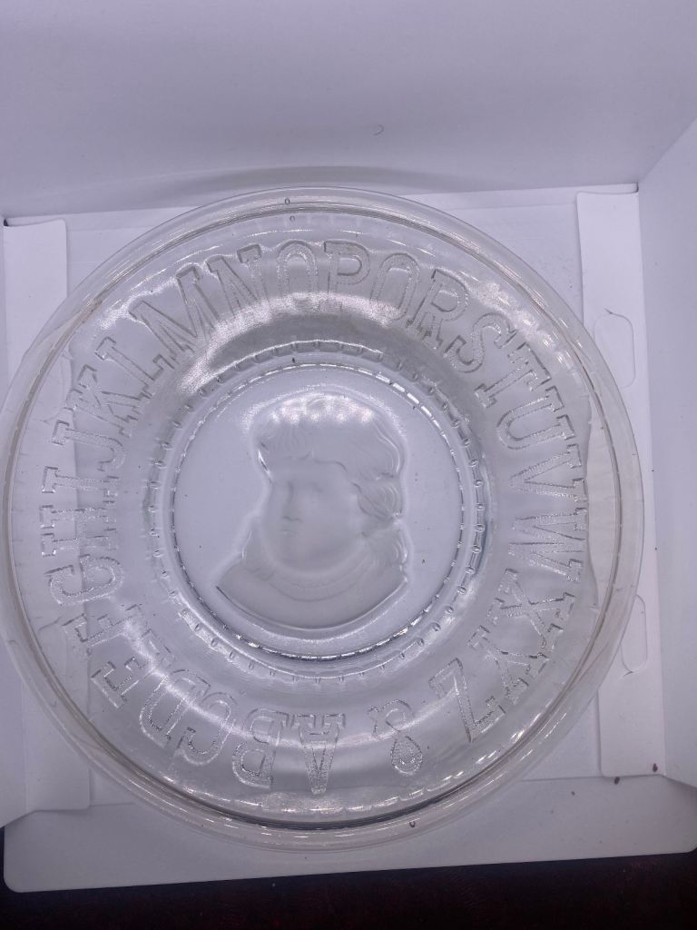 Glass plate clays crystal 