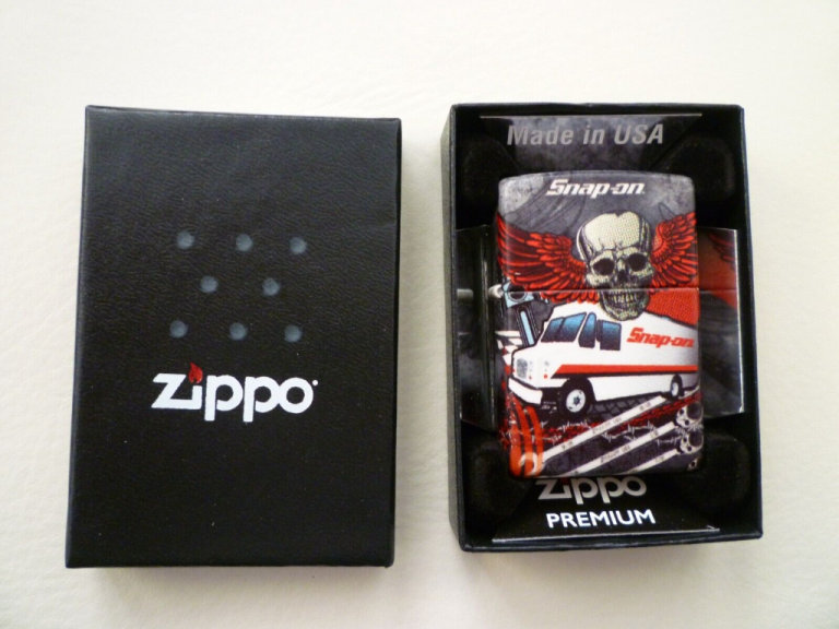 ZIPPO LIGHTER BRAND NEW BOXED SNAP ON TOOLS LIMITED EDITION RARE GENUINE 