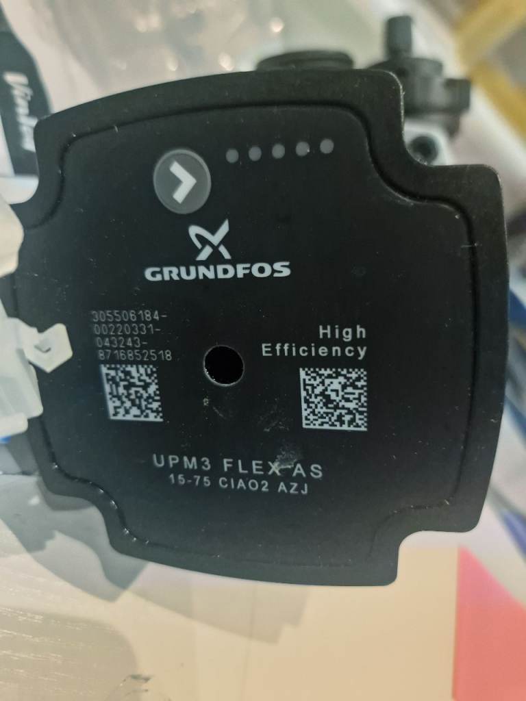 Pump for central.heating boiler