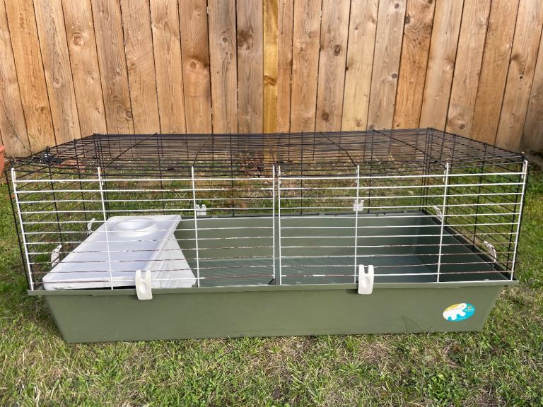 Pets at Home Temporary Guinea Pig and Rabbit Home Indoor Cage Green