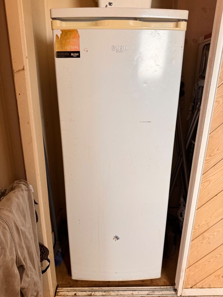 Tall fridge and freezer 