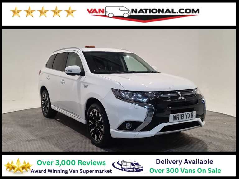 2018 Mitsubishi Outlander 2.0 PHEV 3h Commercial Auto PANEL VAN PETROL/ELECTRIC Automatic