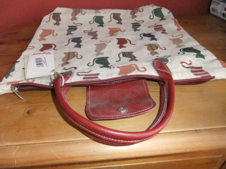 Signare Tapestry Cat Foldable Shopping bag