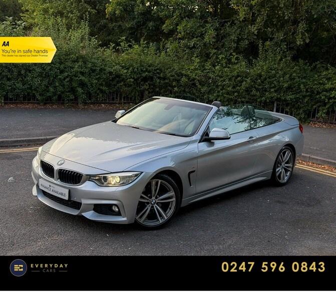 BMW 4 SERIES 2.0 428i M Sport Convertible 2dr Petrol Auto Euro 6 (s/s) (245 ps)
