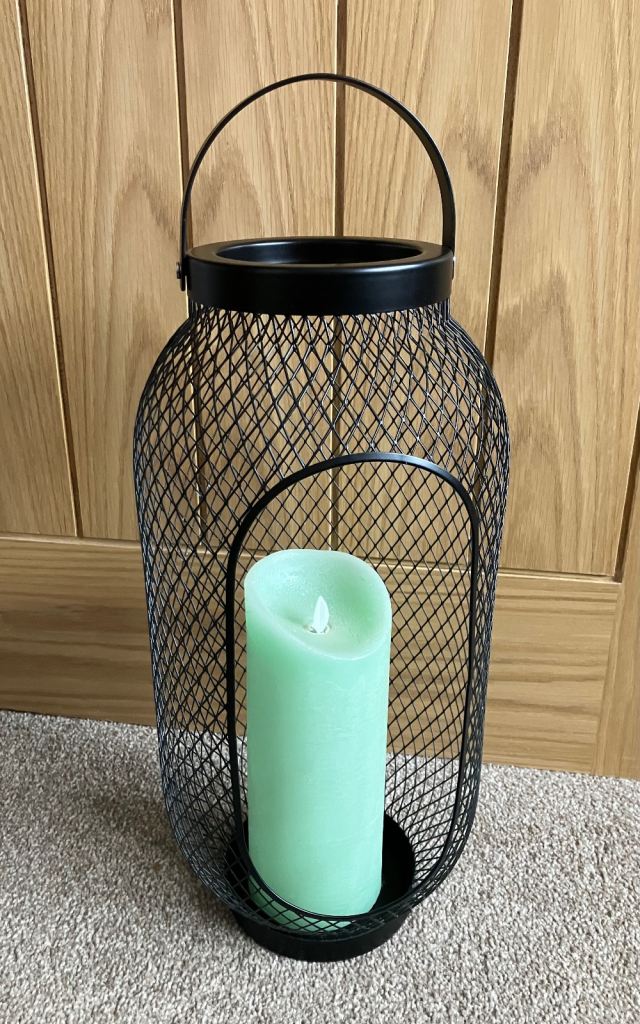IKEA Lantern with Battery Candle