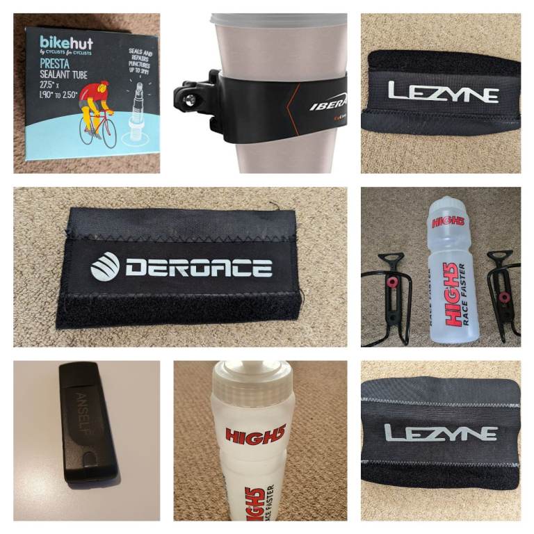 Various bike parts / accessories - prices from