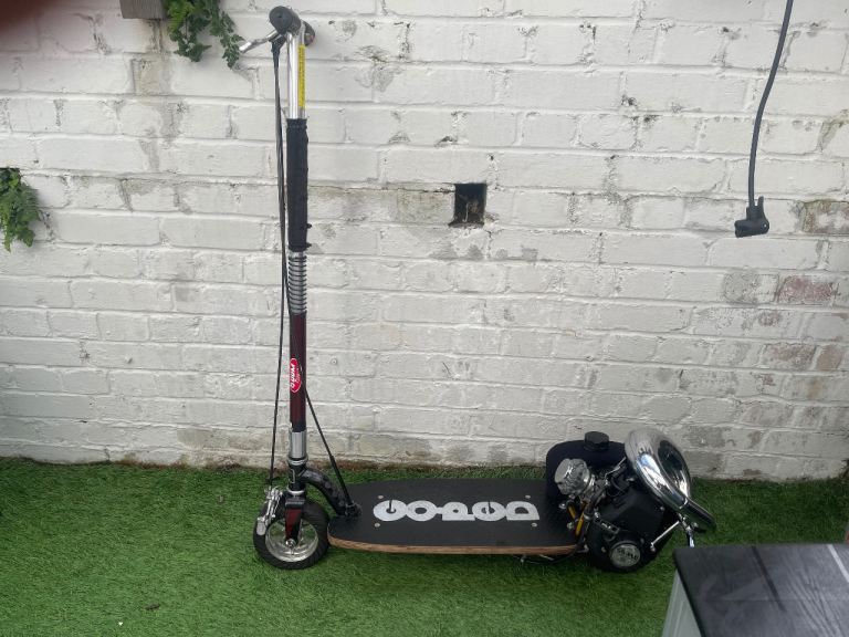 Goped sport petrol scooter Go ped 23cc custom upgraded 