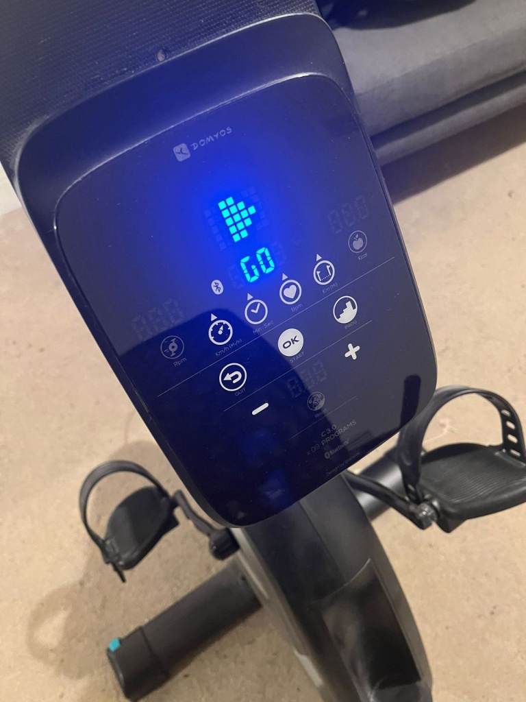 Decathlon Semi-Recumbent Connected Exercise Bike 