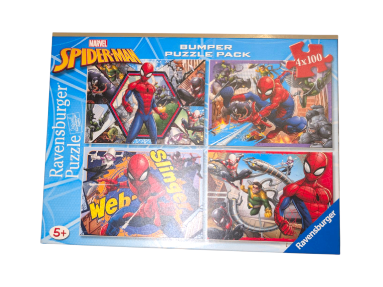 🕷️🧩 MARVEL Spider-Man – BUMPER PUZZLE PACK 🧩🕷️- Action-packed puzzling