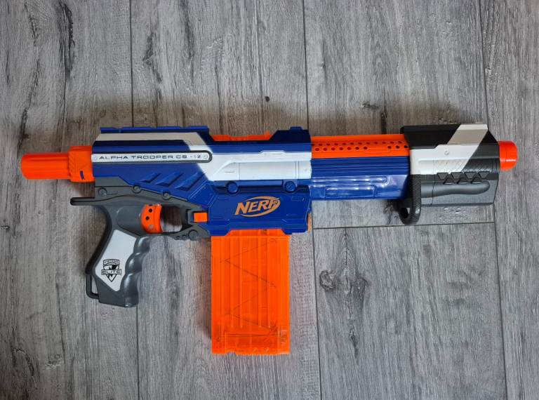 Nerf N-Strike Elite Alpha Trooper CS-12 Toy Gun