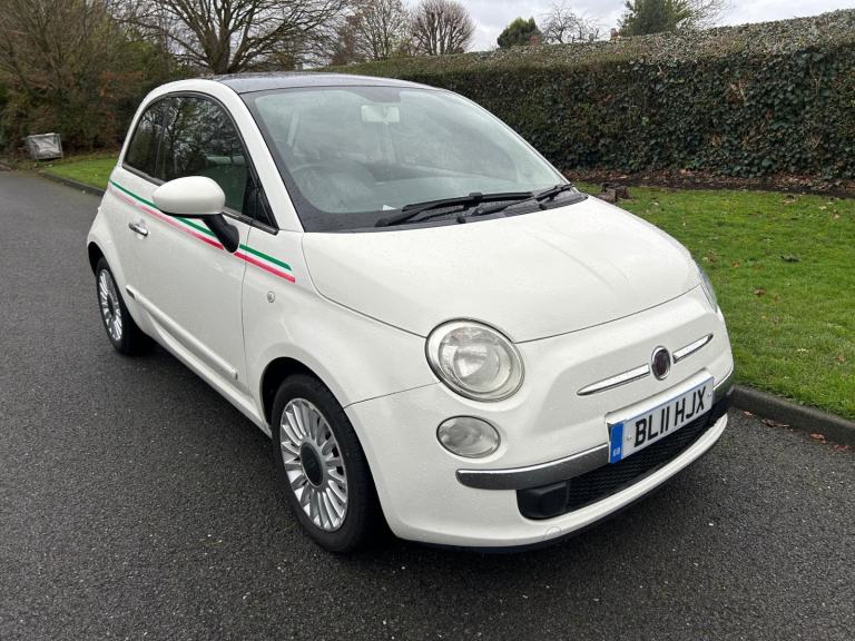 2011 Fiat 500 1.2 Lounge 3dr [Start Stop] HATCHBACK Petrol Manual