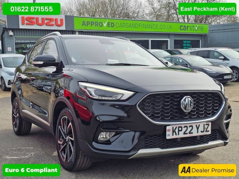 2022 MG MG ZS Black 1.0 T-GDI Exclusive Euro 6 SUV, 62,500 miles, auto, 10in Touchscreen, HATCHBA...