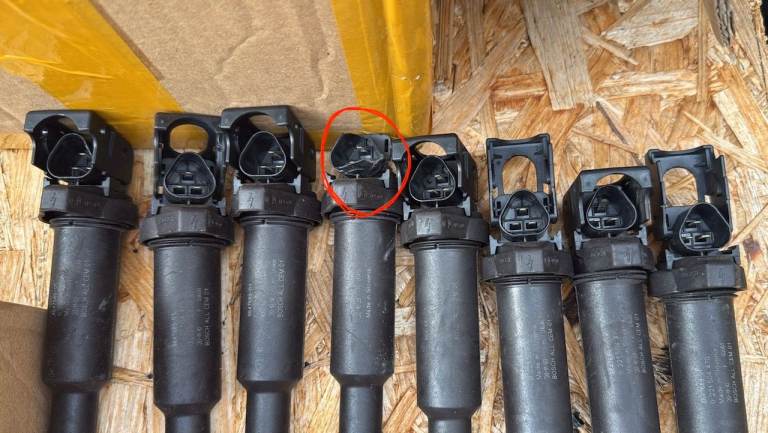 BMW M5 M6 F10 F12 F13 Bosch Coil Pack And Spark Plugs