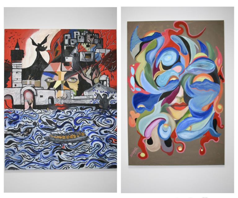 2x original oil painting 