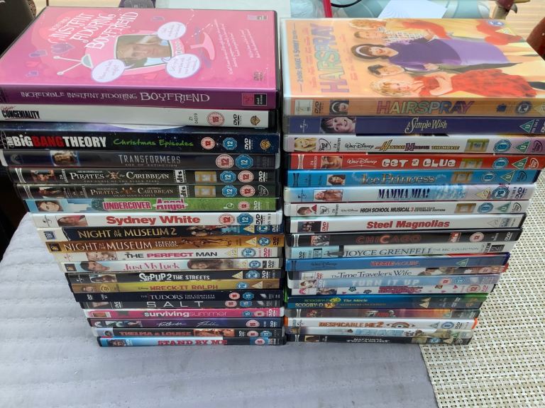 Job lot dvds good condition