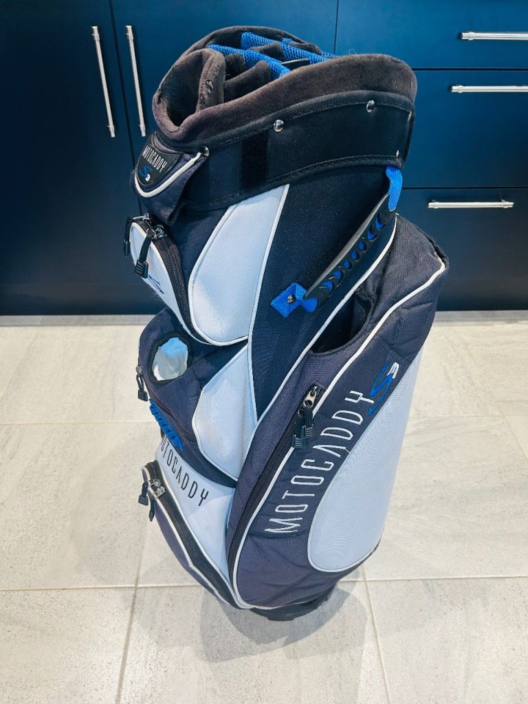 * SOLD * MOTOCADDY S3 TROLLEY / CART GOLF BAG.