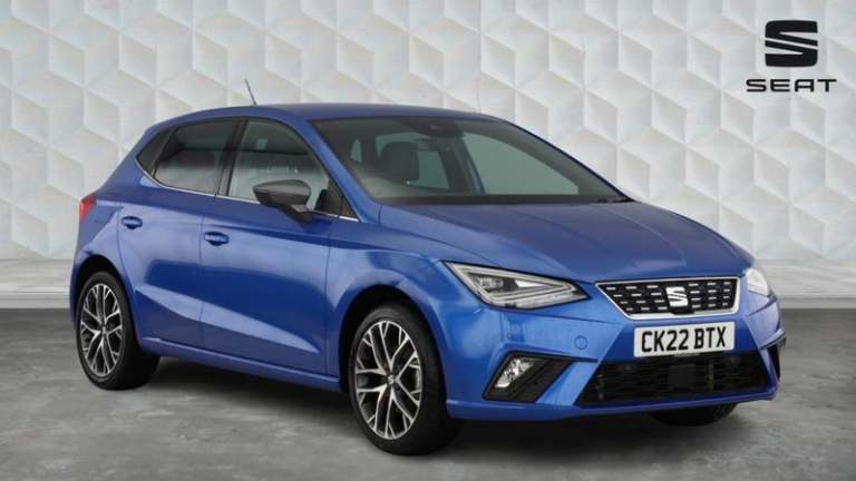 2022 SEAT Ibiza 1.0 TSI 110 Xcellence Lux 5dr DSG Automatic Hatchback Petrol Automatic