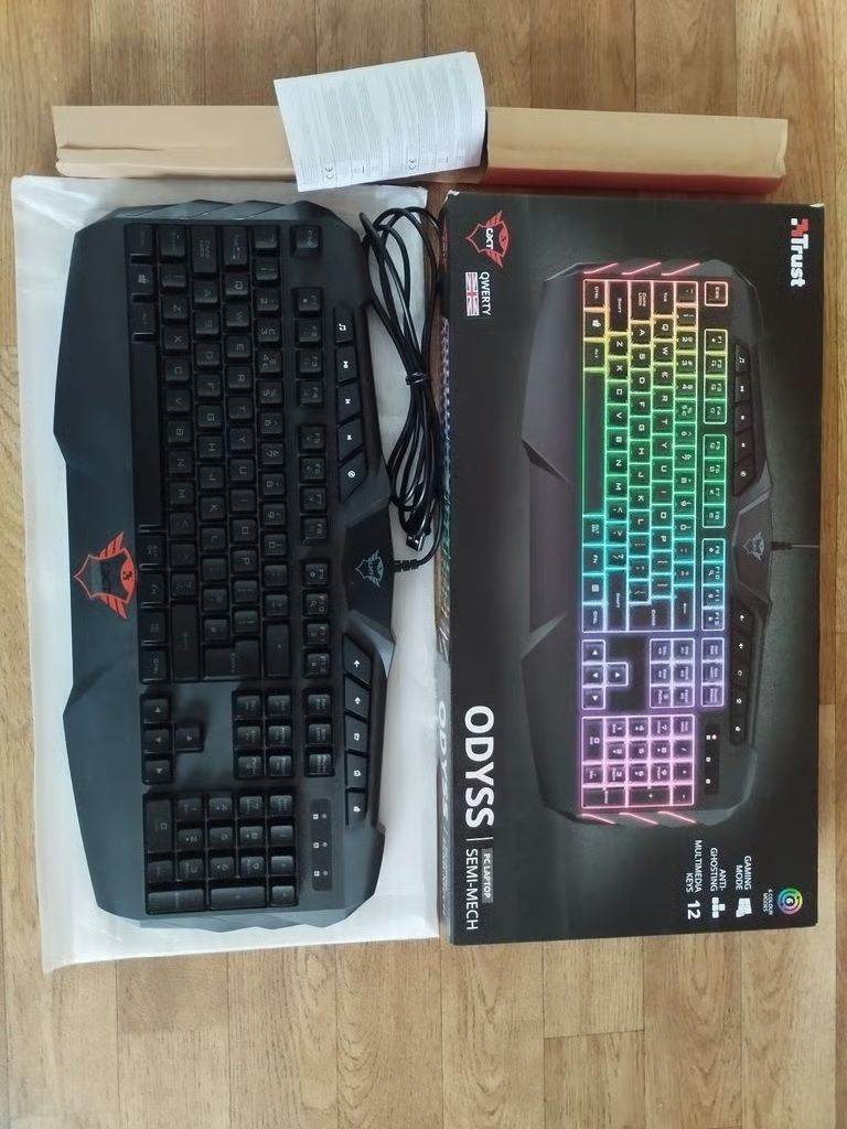 Trust RGB Gaming Keyboard GXT 881 ODYSS