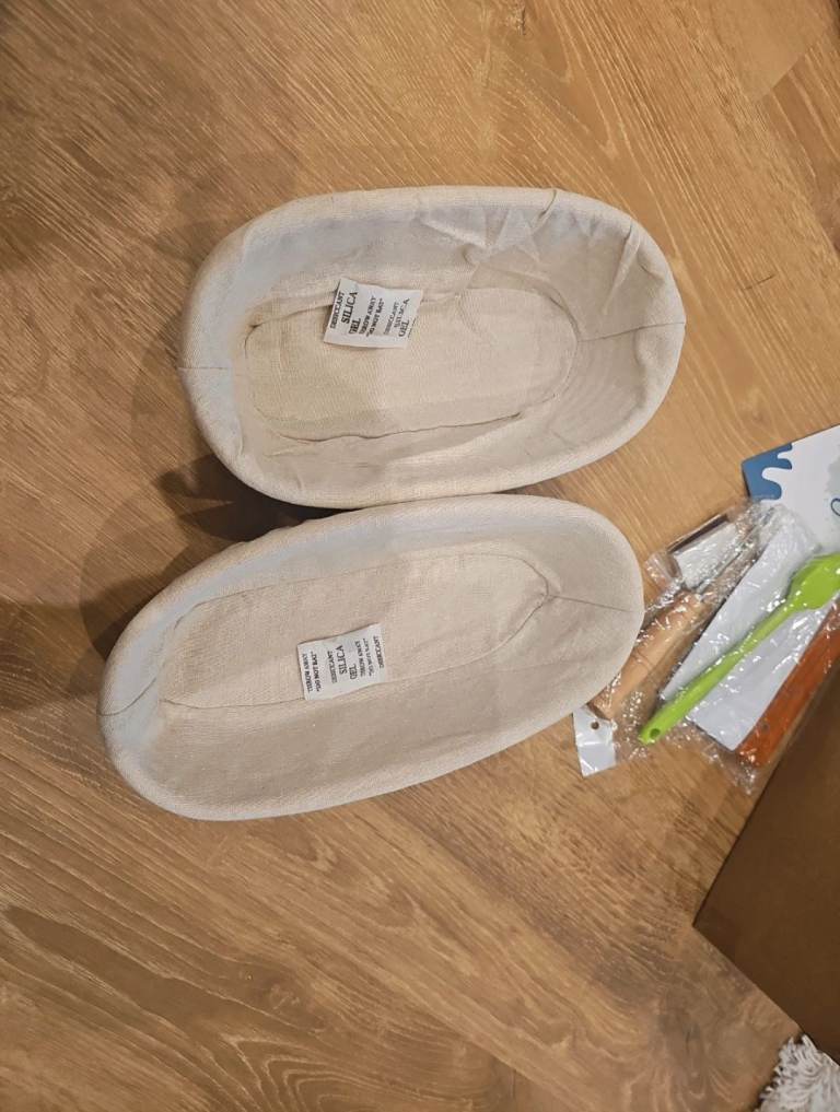 New Bread Banneton Proofing Baskets with Accessories