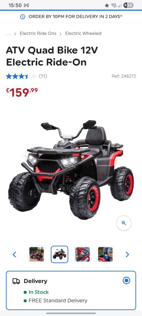 Kids electric quad 