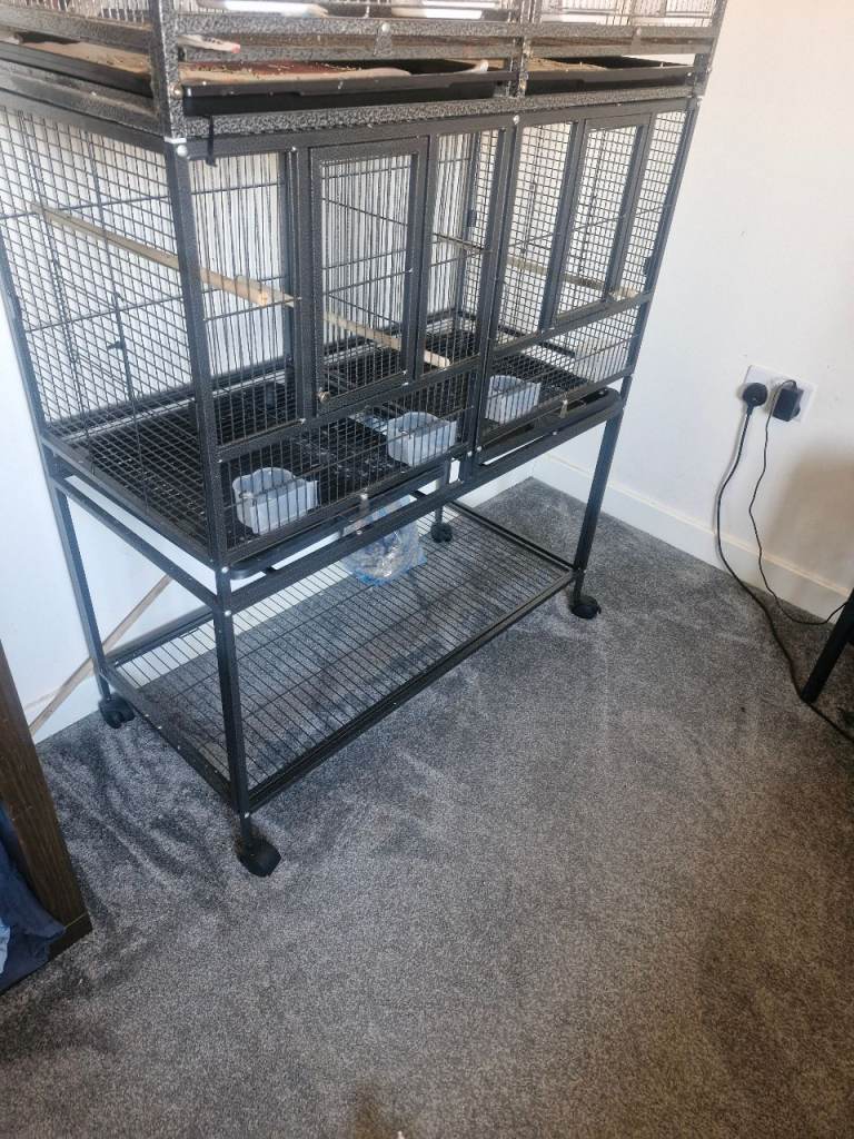 Double bird cage/breeder cage 