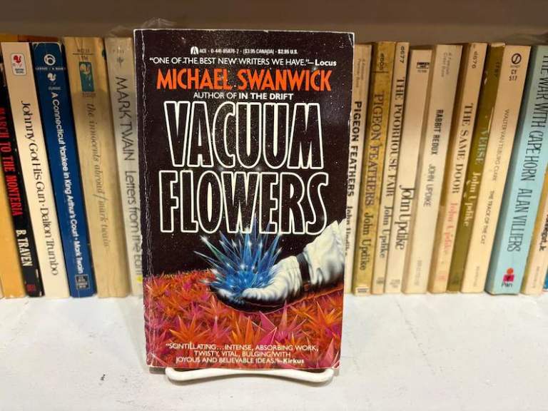 Michael Swanwick Vacuum Flowers Sci-Fi Paperback Book – Good Condition
