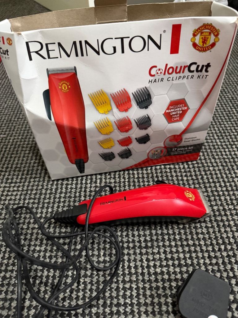 image for Man Utd Remington hair clipper set 