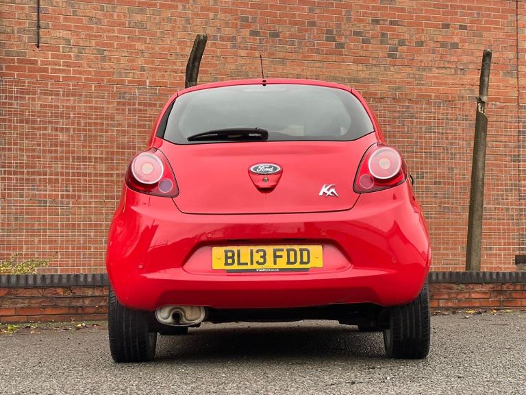 2013 Ford Ka 1.2 Zetec 3dr [Start Stop] HATCHBACK PETROL Manual
